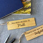 This Book Belongs To… Engraved Bookmark, thumbnail 1 of 2