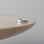 Brushed Hammered 9ct/18ct Gold 3mm Ring, thumbnail 4 of 8