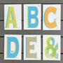 Contemporary A To Z Greeting Card, thumbnail 2 of 4