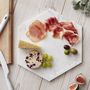 Hexagon Personalised Marble Serving Board, thumbnail 2 of 5