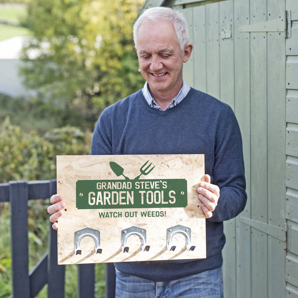 Personalised Garden Tool Hooks, 1 of 4