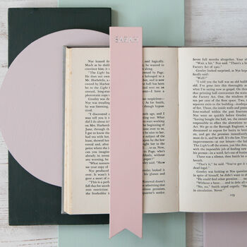 Leather Bookmark Personalised, 8 of 10