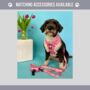 Pink Floral Dog Harness Set, thumbnail 8 of 8