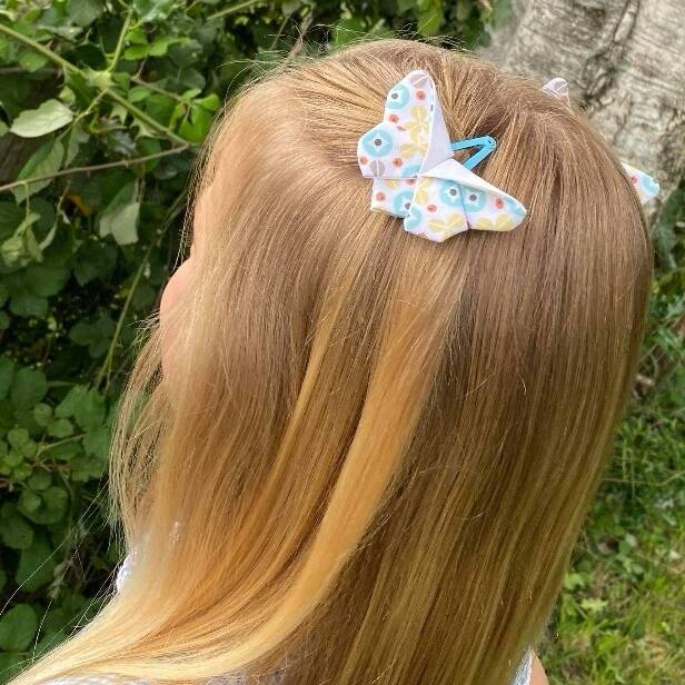 Hair Clip, Little Girl Butterfly Hair Slide, 1 of 12