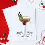 Martini Christmas Espresso Martini Card, thumbnail 1 of 3