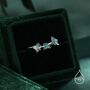 Sterling Silver Enamel Ivy Leaf Motif Ring, thumbnail 3 of 12