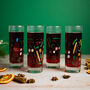 Mulled Wine Printed High Ball Glass, thumbnail 2 of 6