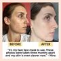 Vegan Cleansing Face Mask With Kaolin Clay For Redness And Hydration, thumbnail 7 of 10