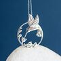 Sterling Silver Hummingbird Necklace, thumbnail 1 of 11