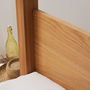 Low Wooden Four Poster Bed Frame, thumbnail 3 of 6
