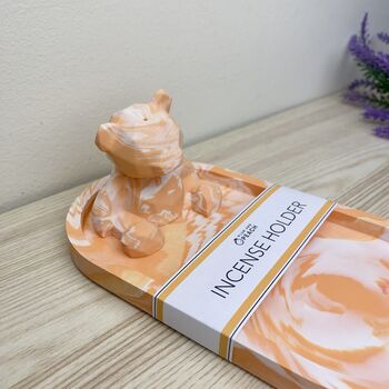 Orange Bear Incense Stick Holder Burner, 2 of 6