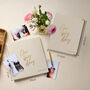 Personalised Linen Wedding Planner And Photo Album Set, thumbnail 2 of 7