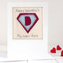 Personalised Superhero Thank You Card For Him, thumbnail 1 of 12