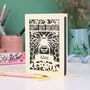 Personalised Papercut Bee Birthday Card, thumbnail 3 of 5