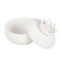 White Lotus Flower Trinket Box, thumbnail 2 of 2