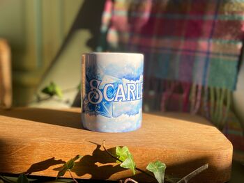 Personalised Winter Star Candle, 4 of 4