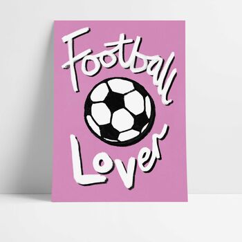 Football Lover Art Print, 10 of 11