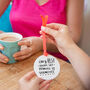'Best Friends Get Promoted To Godmother' Keepsake, thumbnail 1 of 8