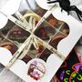 Halloween Chocolate Rounds, Personalised Artisan Treat, thumbnail 8 of 9