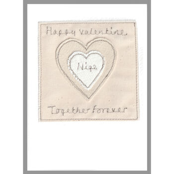Personalised Heart Birthday Or Mother’s Day Card For Nanny, Nana, Gran, 9 of 12