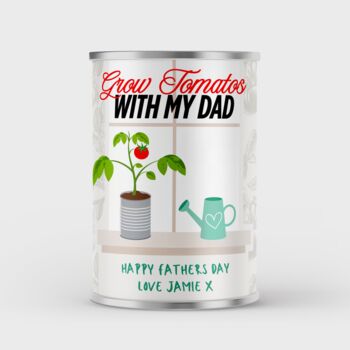 Personalised Grow Your Own Tomato Kit For Dad, 4 of 7