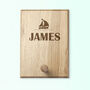 Personalised Kid's Sailing Boat Coat Hook, thumbnail 2 of 6