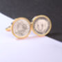 1936 90th Birthday Silver Threepence Coin Cufflinks, thumbnail 2 of 5