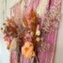 Dip Dye Dried Flower Macrame Wall Hanging, thumbnail 4 of 8