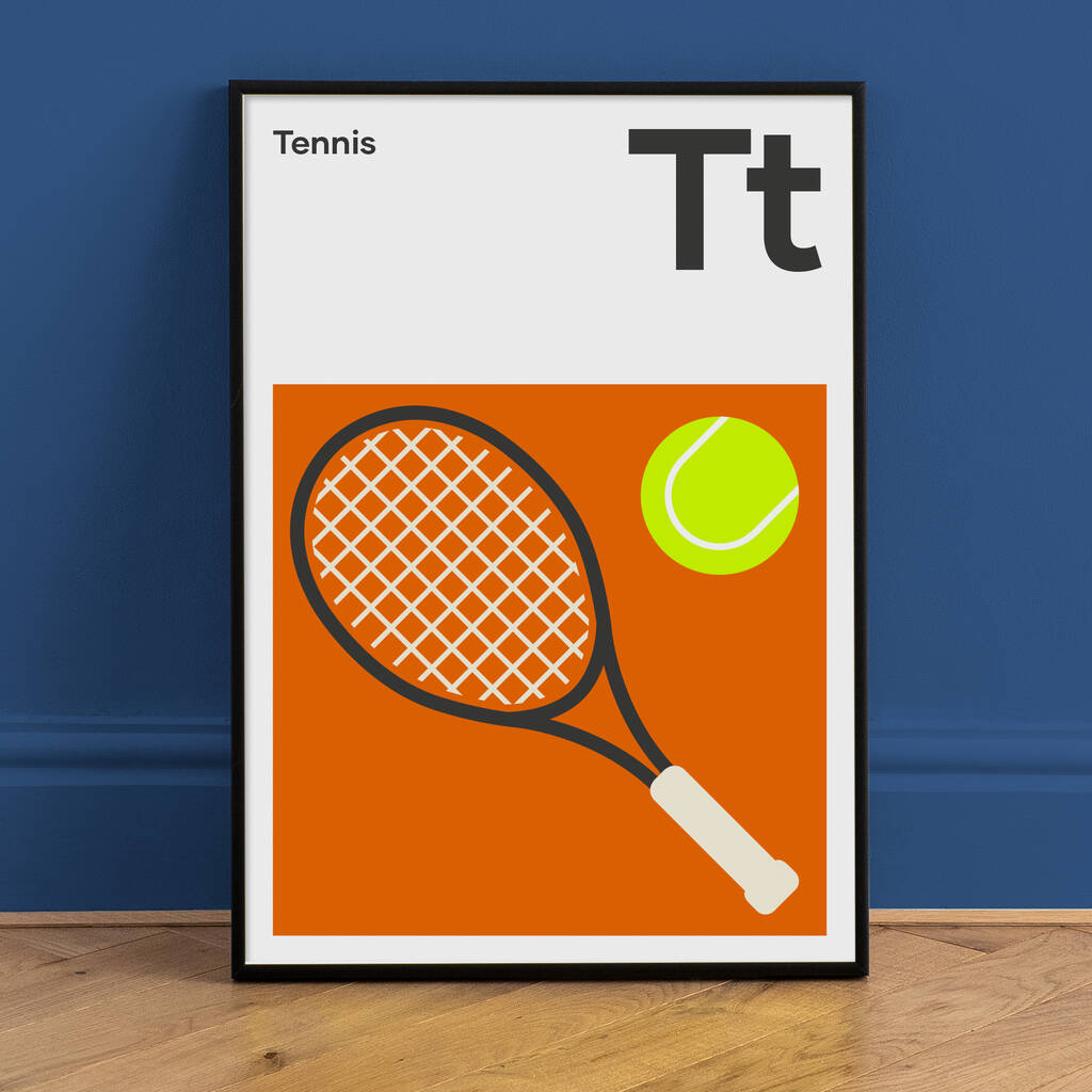 Tennis, Prints And Posters For Sports Fans, 1 of 6