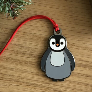 Penguin Christmas Tree Decoration, 2 of 8