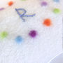 Personalised Cashmere Nursery Cushion For Baby, thumbnail 5 of 9