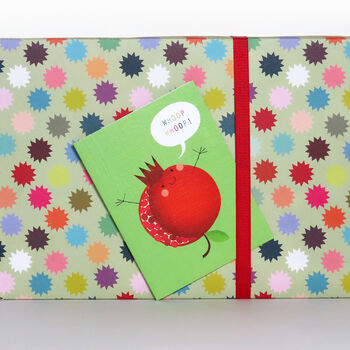 Mini Pomegranate Greetings Card, 4 of 4