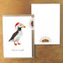 Horned Puffin Christmas Cards, thumbnail 3 of 8
