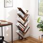 Nine Tier Tree Bookshelf Bookcase With Shelves, thumbnail 6 of 11