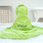 Personalised Bubbles The Frog Baby Towel, thumbnail 2 of 8