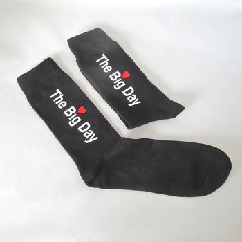 So You Don't Get Cold Feet Wedding Socks, 4 of 8