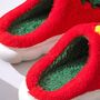 Plush Christmas Tree Bubble Slippers, thumbnail 7 of 11