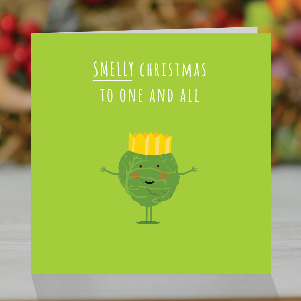 Smelly Christmas To One And All, Funny Christmas Card