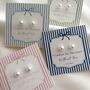 Bridesmaid Pearl Earring Gift, thumbnail 1 of 6