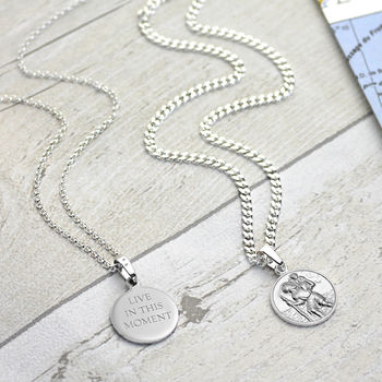 St Christopher Medal Necklace, 6 of 6