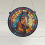 Horse Stained Glass Effect Suncatcher, thumbnail 1 of 6