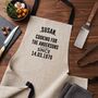 Personalised 'Cooking Since' Apron, thumbnail 1 of 9
