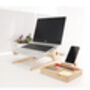 Laptop Stand, Desk Tidy And Phone Holder Bundle, thumbnail 1 of 3
