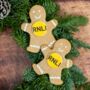 Branded Gingerbread Men Biscuits, thumbnail 3 of 7