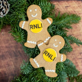Branded Gingerbread Men Biscuits, 3 of 7