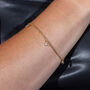 Designer Skinny Drip Multi Bracelet In Gold Vermeil, thumbnail 2 of 5