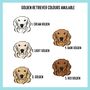 Golden Retriever T Shirt, thumbnail 6 of 6