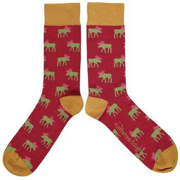 Men's Organic Cotton Animal Socks, 11 of 12
