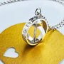 Personalised 'The Day My Life Changed' Silver Necklace, thumbnail 1 of 9