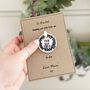 You Got This Porcelain Token With Personalised Card, thumbnail 3 of 6
